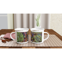 Load image into Gallery viewer, Campfire Enamel Mug : Yulu Billabong by Rhonda Duncan