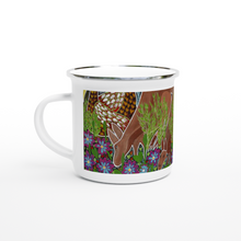 Load image into Gallery viewer, Campfire Enamel Mug : Kangaroo by Margaret Duncan