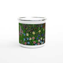 Load image into Gallery viewer, Campfire Enamel Mug : After the Wet by Margaret Duncan
