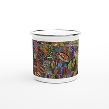 Load image into Gallery viewer, Campfire Enamel Mug : Yulu Billabong by Rhonda Duncan