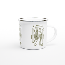 Load image into Gallery viewer, Campfire Enamel Mug (Green) : Hunter By Richards Collins