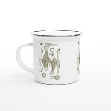 Load image into Gallery viewer, Campfire Enamel Mug (Green) : Hunter By Richards Collins