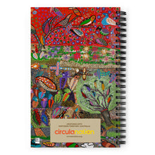 Load image into Gallery viewer, Spiral notebook : Yulu Billabong by Rhonda Duncan