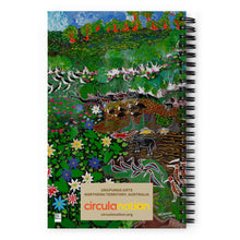 Load image into Gallery viewer, Spiral notebook : After the Wet by Margaret Duncan