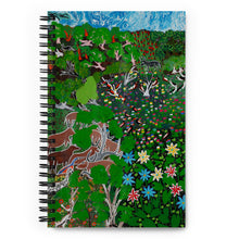 Load image into Gallery viewer, Spiral notebook : After the Wet by Margaret Duncan