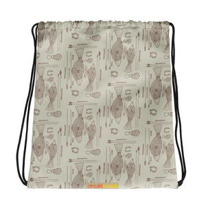 Drawstring bag (Sand) : Hunter by Richard Collins