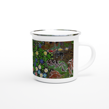 Load image into Gallery viewer, Campfire Enamel Mug : After the Wet by Margaret Duncan
