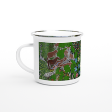 Load image into Gallery viewer, Campfire Enamel Mug : After the Wet by Margaret Duncan
