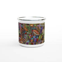 Load image into Gallery viewer, Campfire Enamel Mug : Yulu Billabong by Rhonda Duncan
