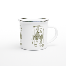 Load image into Gallery viewer, Campfire Enamel Mug (Green) : Hunter By Richards Collins
