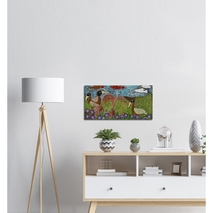 Canvas Print : Kangaroo by Margaret Duncan