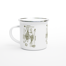 Load image into Gallery viewer, Campfire Enamel Mug (Green) : Hunter By Richards Collins
