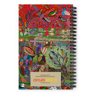 Spiral notebook : Yulu Billabong by Rhonda Duncan