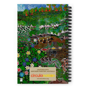 Spiral notebook : After the Wet by Margaret Duncan